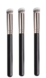 3 pcs Pinceau Correcteur Concealer & Teint Biseauté - Précision Haute Densité _ 3 pièces