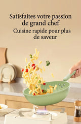 Set de cuisine complet "Urban Lady" - DSTT DSLXSHTZ3, Revêtement Céramique Antiadhésif - 3 Pièces