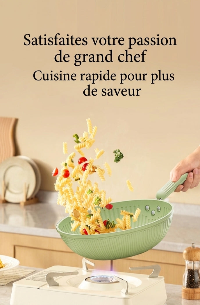 Set de cuisine complet "Urban Lady" - DSTT DSLXSHTZ3, Revêtement Céramique Antiadhésif - 3 Pièces
