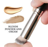 3 pcs Pinceau Correcteur Concealer & Teint Biseauté - Précision Haute Densité _ 3 pièces