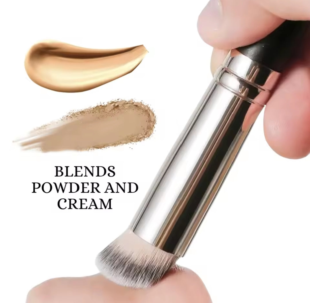 3 pcs Pinceau Correcteur Concealer & Teint Biseauté - Précision Haute Densité _ 3 pièces