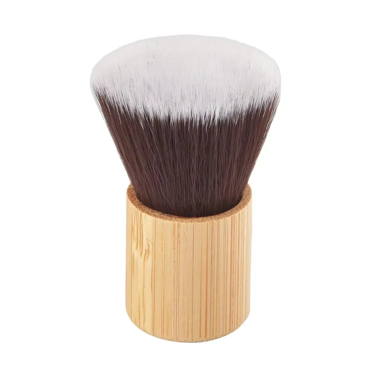 Mini Pinceau Kabuki en Bambou - Make-up Teint Parfait & Finition Naturelle