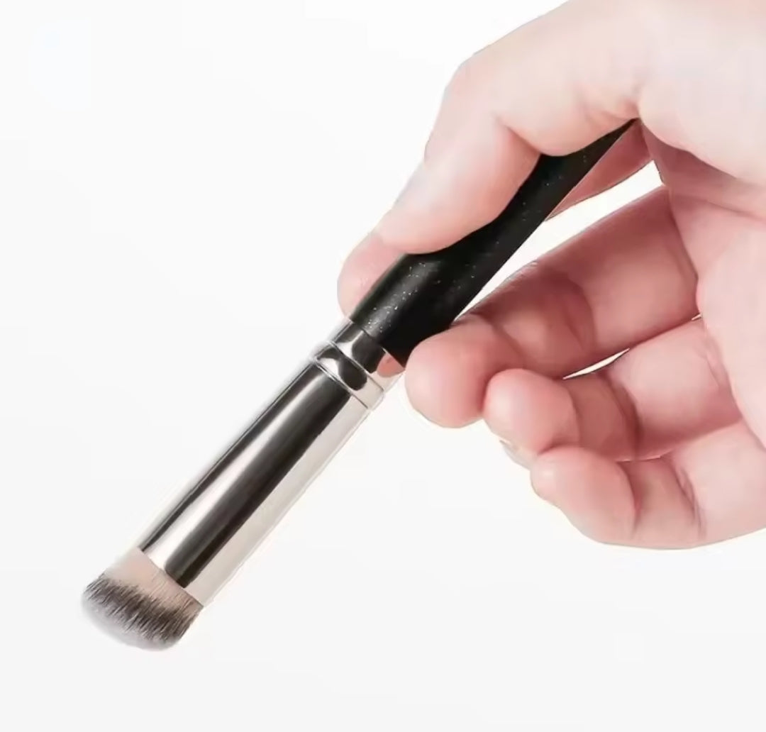 3 pcs Pinceau Correcteur Concealer & Teint Biseauté - Précision Haute Densité _ 3 pièces