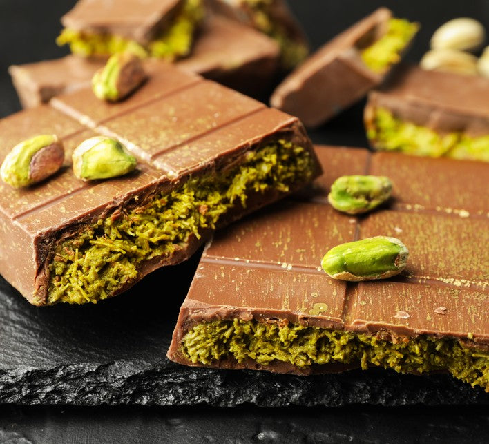 Tablette de Chocolat de Dubaï au Kunafa et Pistache _ 100 grs