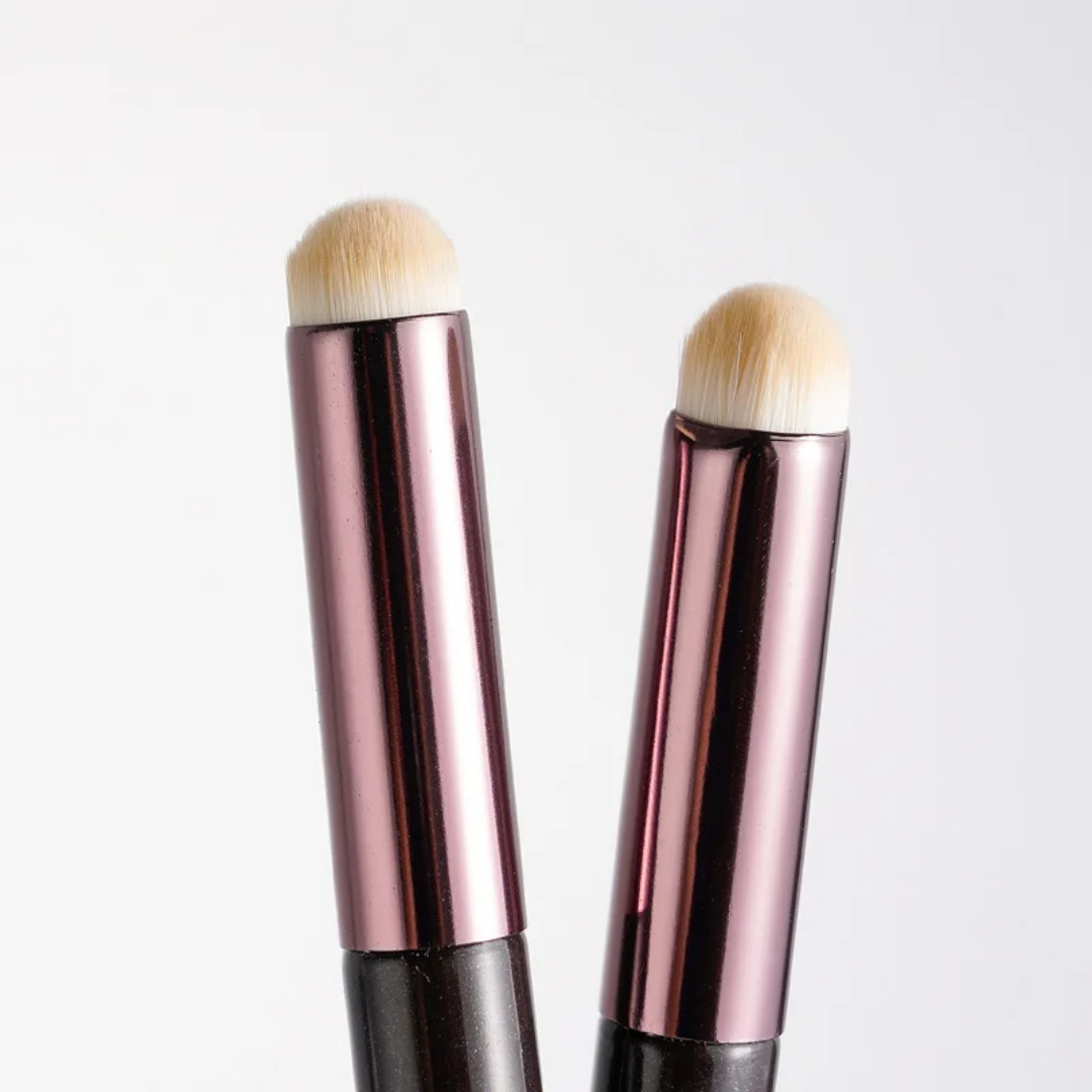 Pinceau Lèvres Arrondi de Précision (Round Lip Brush) - Effet Flouté & Uniforme _ 3 pièces