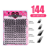 Extension cils DIY découpage synthétique 141 pièces