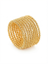 21K Gold Plated Bracelet Plaqué or Copié 21k high end quality _ 6 pieces