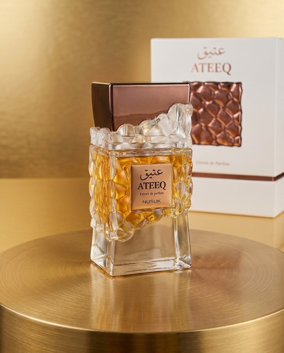 ATEEQ _ Nusuk _ Extrait de parfum homme _ oriental 100 ml