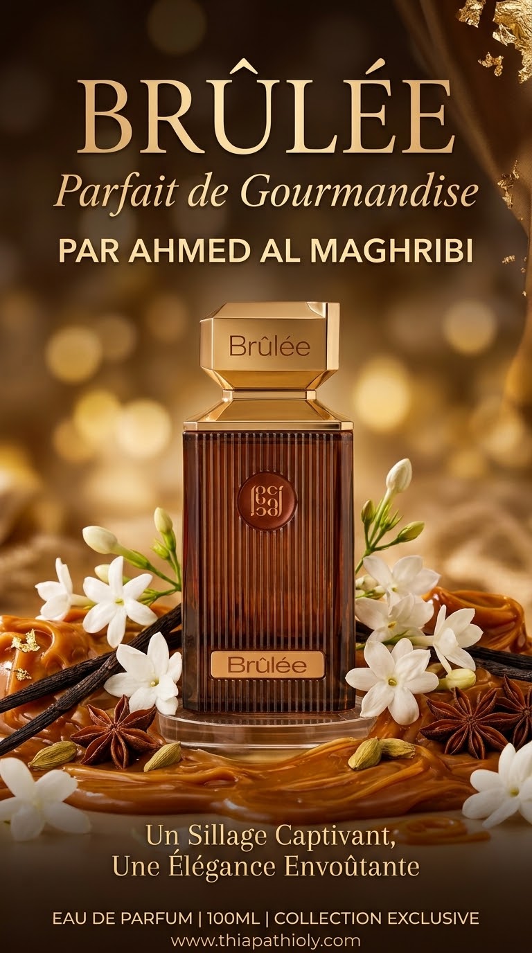 Brûlée par Ahmed Al Maghribi – Eau de Parfum mixte (100ml)