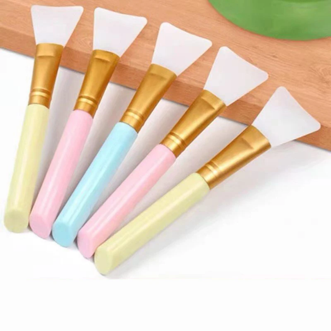 Pinceau Applicateur en Silicone pour Masques & Soins du Visage, Nails