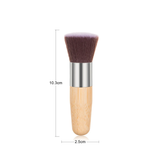 Pinceau Kabuki en Bambou - Make-up Teint Parfait & Finition Naturelle