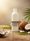 Huile de Coco Vierge Bio - Pressée à Froid 100% Pure - Qualité Alimentaire & Cosmétique (500 ml) | Tasty Teranga
