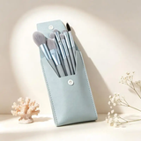 Mini Kit de 8 Pinceaux de make-up Maquillage & Pochette Kit de Voyage