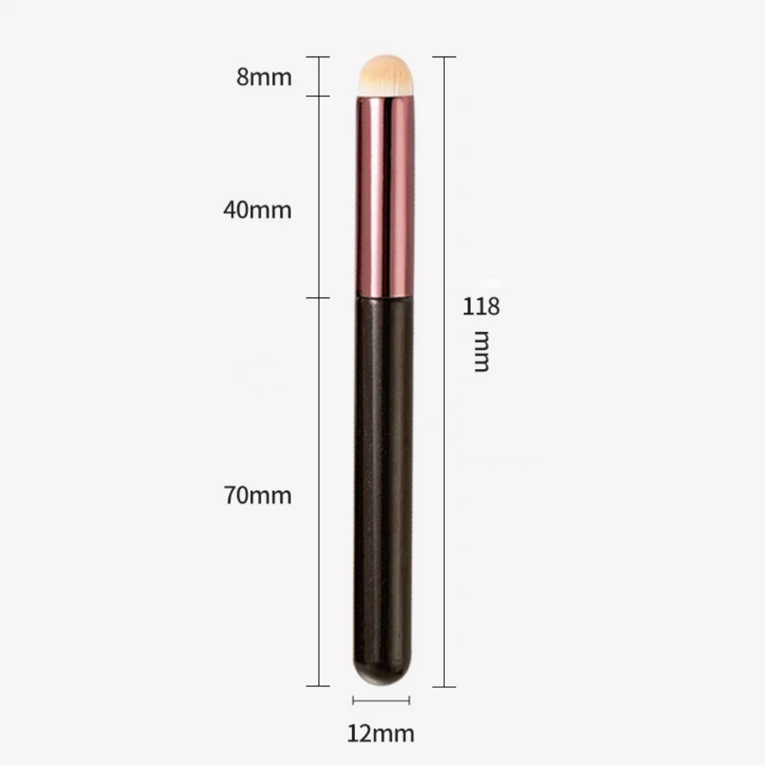 Pinceau Lèvres Arrondi de Précision (Round Lip Brush) - Effet Flouté & Uniforme _ 3 pièces
