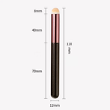 Pinceau Lèvres Arrondi de Précision (Round Lip Brush) - Effet Flouté & Uniforme _ 3 pièces