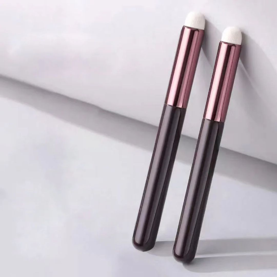 Pinceau Lèvres Arrondi de Précision (Round Lip Brush) - Effet Flouté & Uniforme _ 3 pièces