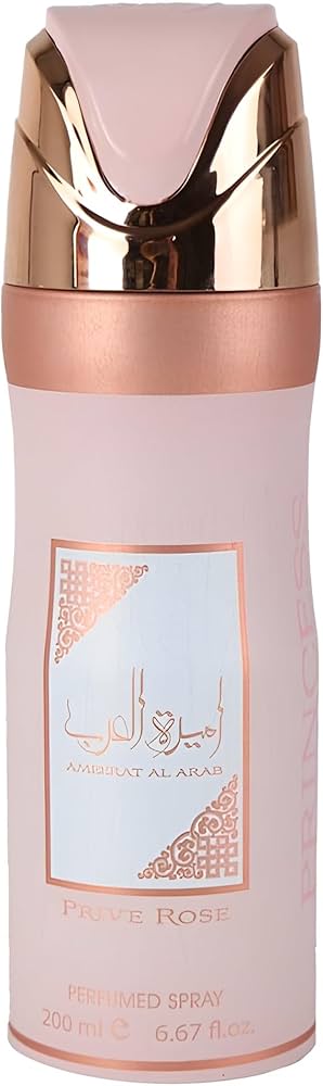 Spray Corporel Parfumé Ameerat Al Arab Prive Rose (200ml)