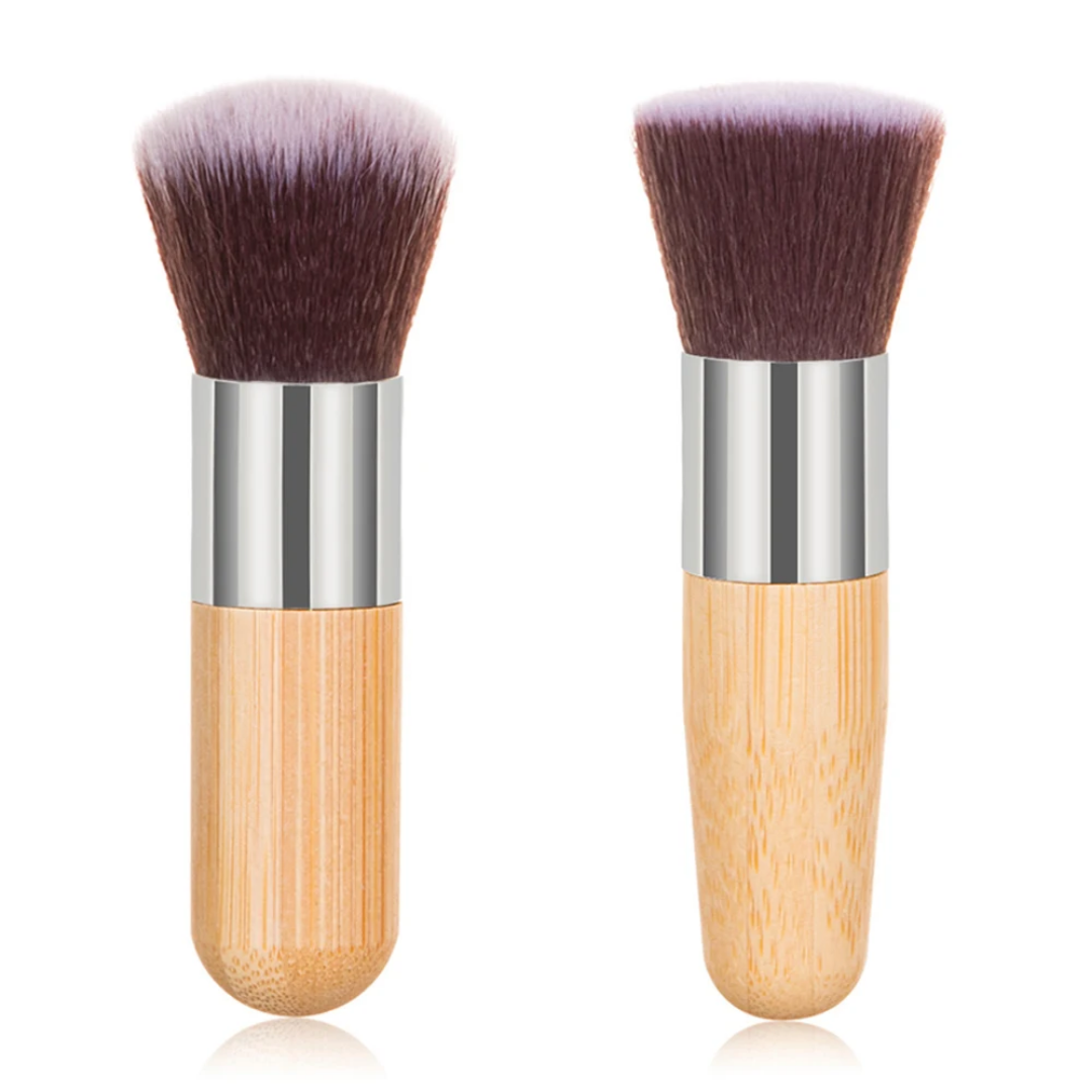 Pinceau Kabuki en Bambou - Make-up Teint Parfait & Finition Naturelle