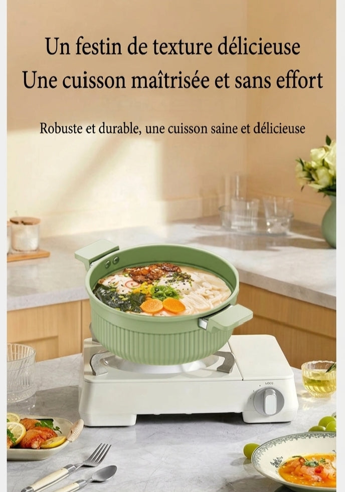 Set de cuisine complet "Urban Lady" - DSTT DSLXSHTZ3, Revêtement Céramique Antiadhésif - 3 Pièces