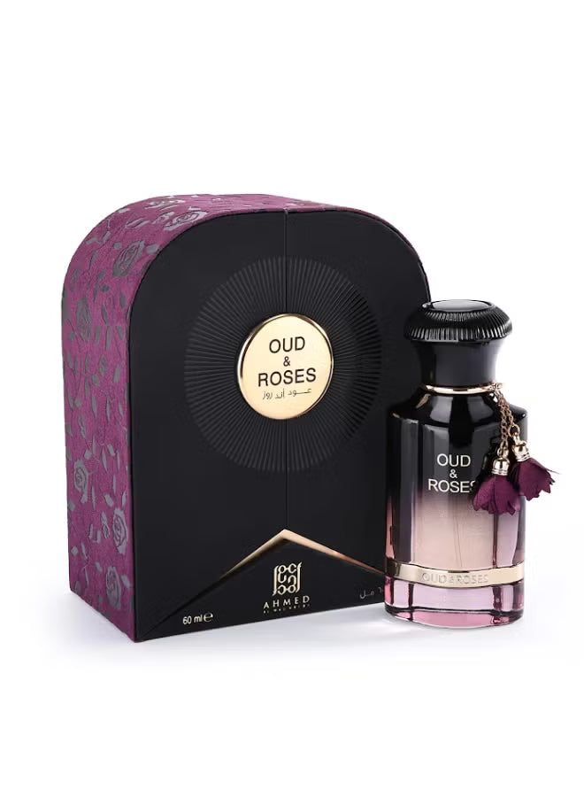 Oud & Roses Ahmed Al Maghribi – Eau de Parfum Orientale Mixte (60ml)