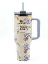 Stanley x LoveShackFancy Limited Edition Quencher H2.0 FlowState™ Tumbler - 40oz (Édition Ribbon & Floral)
