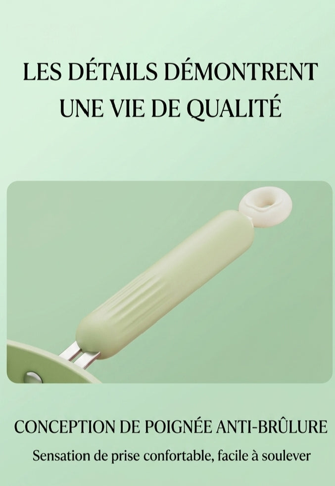 Set de cuisine complet "Urban Lady" - DSTT DSLXSHTZ3, Revêtement Céramique Antiadhésif - 3 Pièces