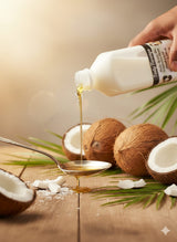 Organic Virgin Coconut Oil - Cold Pressed 100% Pure - Food & Cosmetic Grade (500ml) | Tasty Teranga