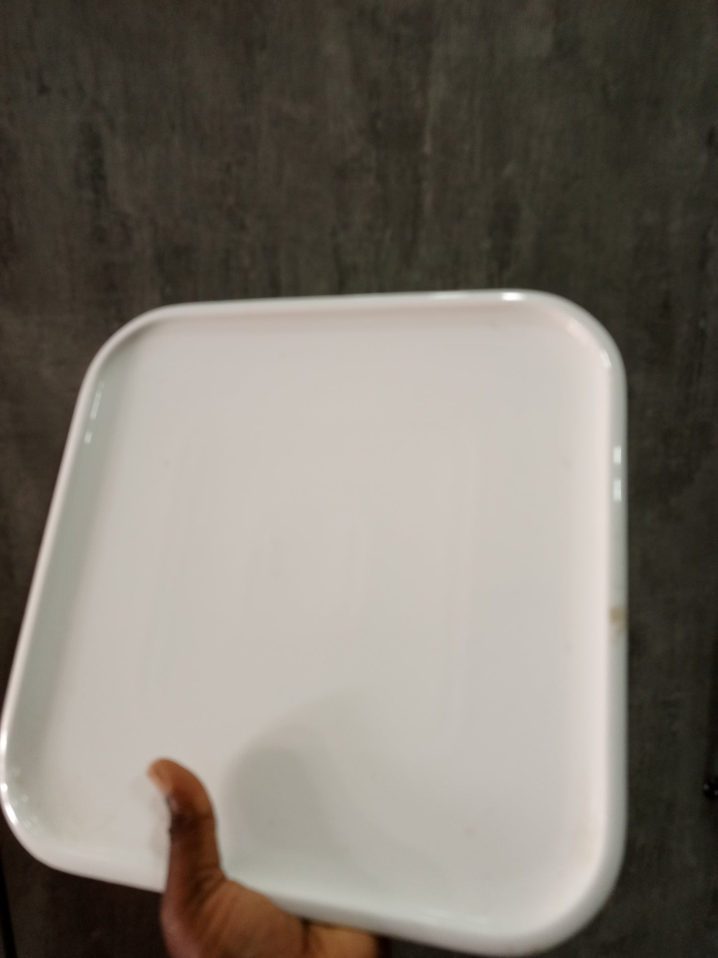Plat service carré 29 cm