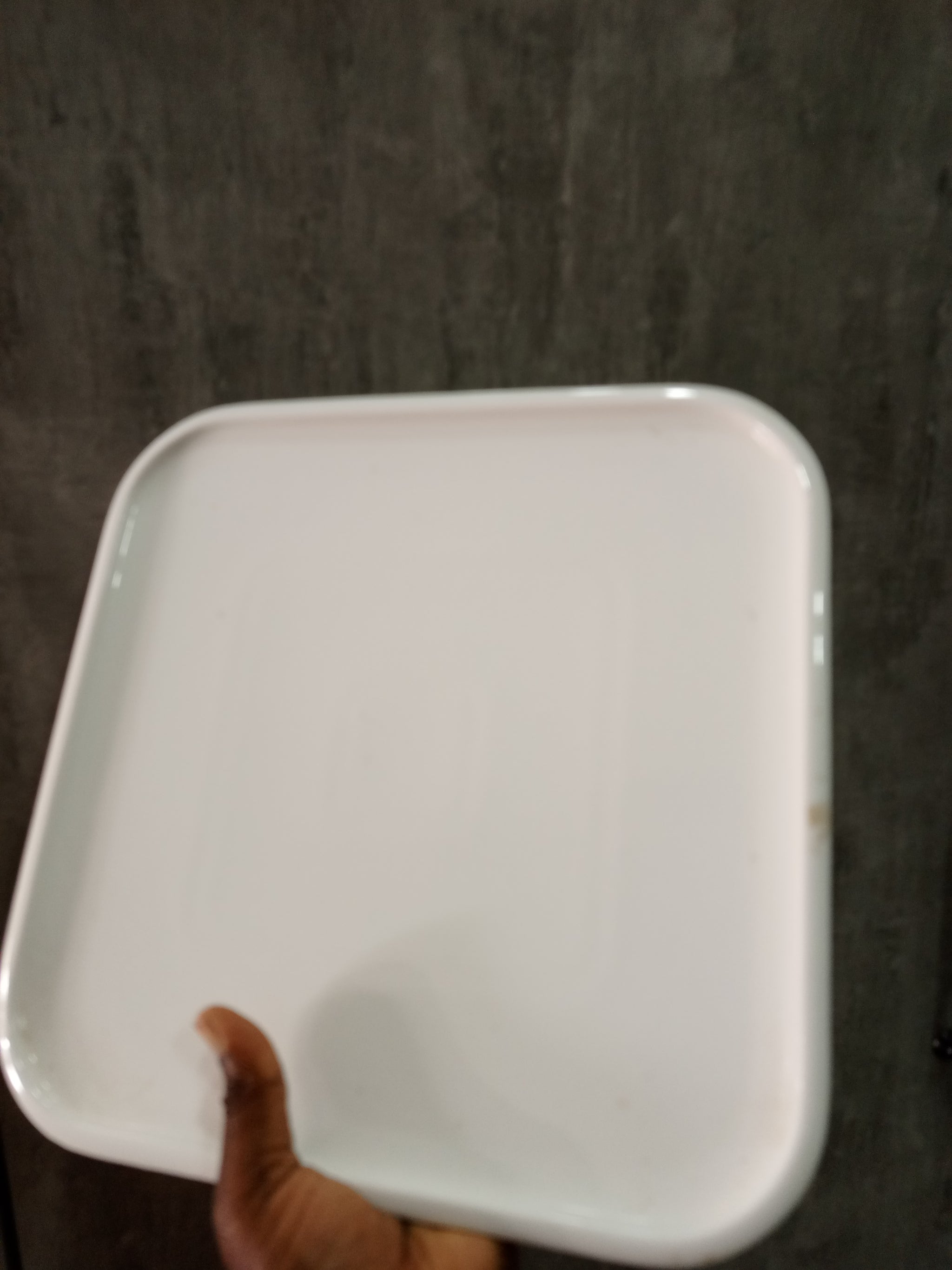 Plat service carré 29 cm
