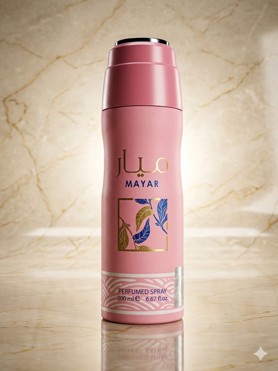 MAYAR par Lattafa – Deodorant Spray Corporel Parfumé de Luxe pour Femme (200ml)
