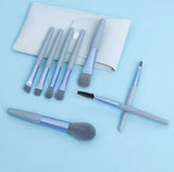Mini Kit de 8 Pinceaux de make-up Maquillage & Pochette Kit de Voyage